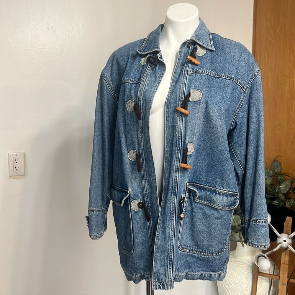 Liz Claiborne vintage denim jacket - Picture 8 of 11
